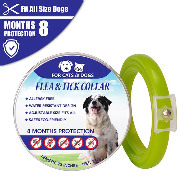 

dog collar perro dog harness removes flea and tick collar dogs cats up to 8 month flea tick 63.5cm leash collier chien