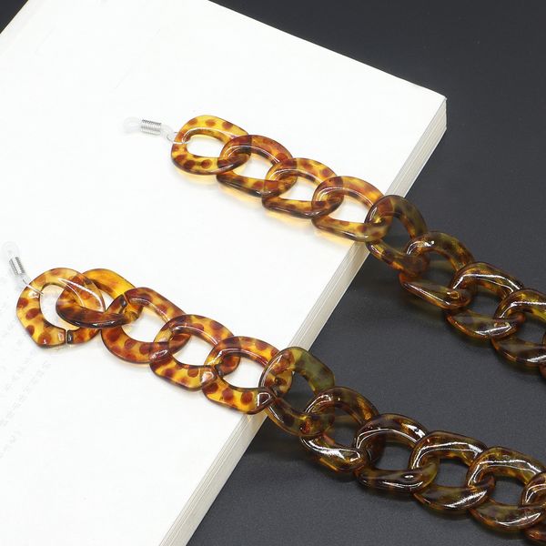 resin acrylic plastic acetate tie leopard glasses print square chain environmental protection glasses chain anti-lost, Blue
resin acrylic plastic acetate tie leopard glasses print square chain environmental protection glasses chain anti-lost, Blue