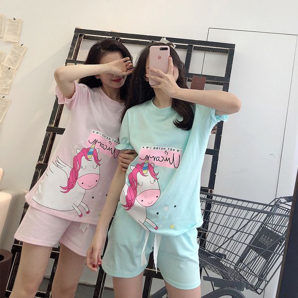 women pajamas sets short-sleeve circle letter print pink shirt and black shorts pajama set sleepwear summer nightwear homewear, Blue;gray
women pajamas sets short-sleeve circle letter print pink shirt and black shorts pajama set sleepwear summer nightwear homewear, Blue;gray