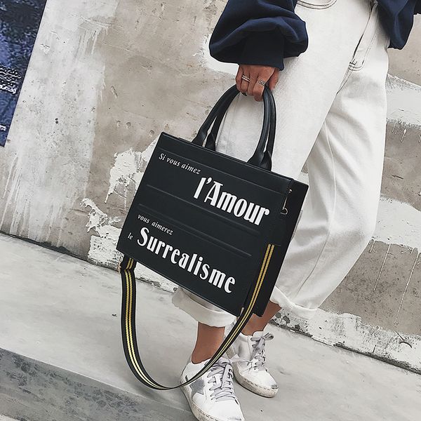 мода большого лоскута женщины сумка конструктора писем плечо сумка роскошные pu кожаная широкий полосатый ремень crossbody сумка повседневно
мода большого лоскута женщины сумка конструктора писем плечо сумка роскошные pu кожаная широкий полосатый ремень crossbody сумка повседневно