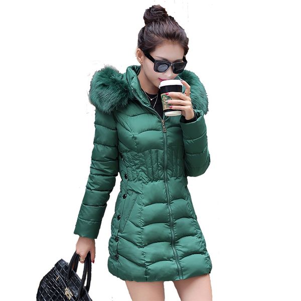 fashion warm solid woman long winter parka hooded fur collar female padded coat jacket casual solid parkas mujer invierno 2018, Tan;black
fashion warm solid woman long winter parka hooded fur collar female padded coat jacket casual solid parkas mujer invierno 2018, Tan;black