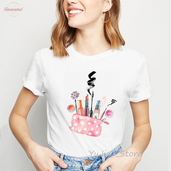 lipstick lips t shirt graphic tees women make up is my art letter print t-shirt camiseta mujer vogue tshirt femme streetwear, White
lipstick lips t shirt graphic tees women make up is my art letter print t-shirt camiseta mujer vogue tshirt femme streetwear, White