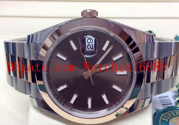 selling steel and 18k rose gold mens wrist watches datejust 41mm 126301 bi/colour unworn men's automatic machinery movement watch, Slivery;brown
selling steel and 18k rose gold mens wrist watches datejust 41mm 126301 bi/colour unworn men's automatic machinery movement watch, Slivery;brown