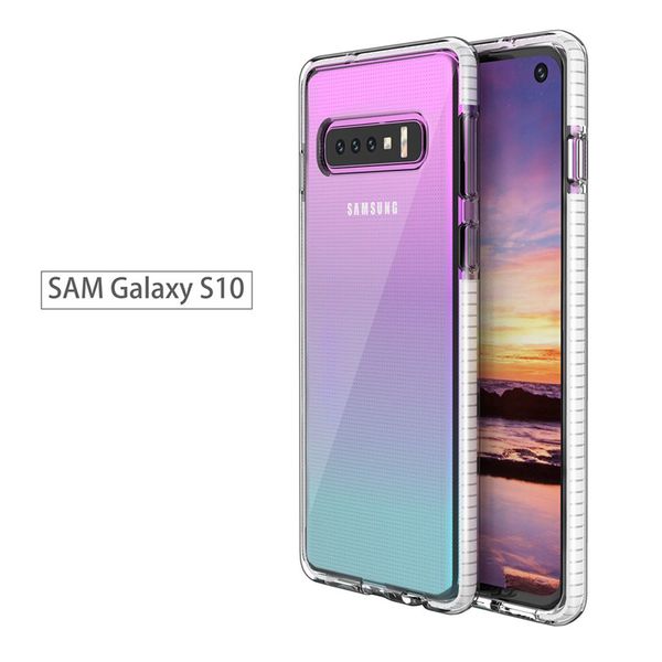 two-tone clear transparent tpu phone case shockproof cover soft case for samsung s10 s9 note 10 plus s8 iphone 11 pro max xr
two-tone clear transparent tpu phone case shockproof cover soft case for samsung s10 s9 note 10 plus s8 iphone 11 pro max xr