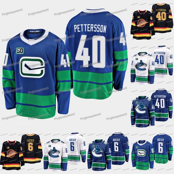 Mens Vancouver Canucks 50th Anniversary 6 Brock Boeser 17 Josh Leivo 21 Loui Eriksson 26 Antoine Roussel 40 Elias Pettersson Hockey Jerseys
Mens Vancouver Canucks 50th Anniversary 6 Brock Boeser 17 Josh Leivo 21 Loui Eriksson 26 Antoine Roussel 40 Elias Pettersson Hockey Jerseys