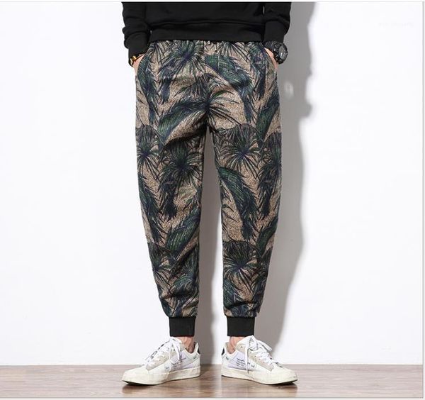 print pants spring designer mens plus size harem capris males street style loose casual trousers teenagers vintage floral, Black
print pants spring designer mens plus size harem capris males street style loose casual trousers teenagers vintage floral, Black