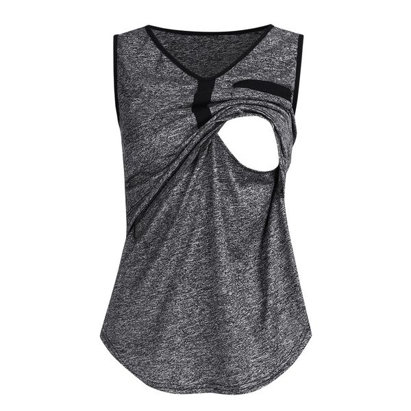 Maternity Breastfeeding Tops V-Neck Sleeveless Maternity Nursing T Shirt Top Vest Solid Color Summer Women Pregnant Clothes
Maternity Breastfeeding Tops V-Neck Sleeveless Maternity Nursing T Shirt Top Vest Solid Color Summer Women Pregnant Clothes