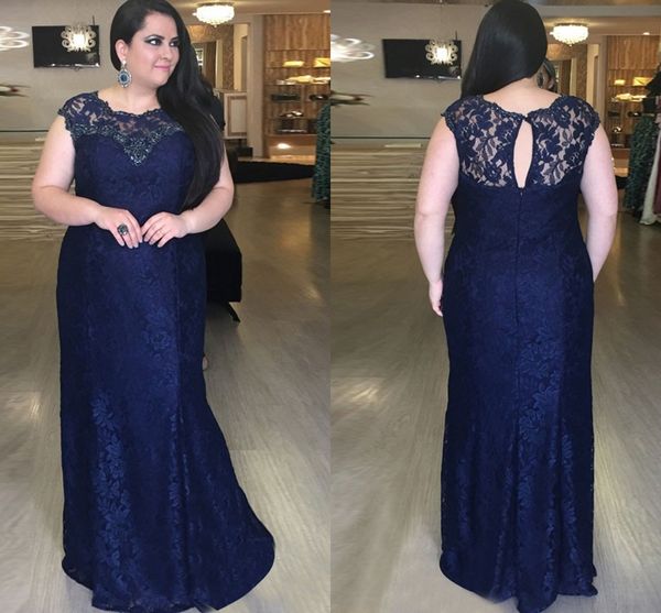 fashion navy lace plus size special occasion prom evening dress 2022 jewel sheer neck cap short sleeves rhinestones formal gowns, Black
fashion navy lace plus size special occasion prom evening dress 2022 jewel sheer neck cap short sleeves rhinestones formal gowns, Black