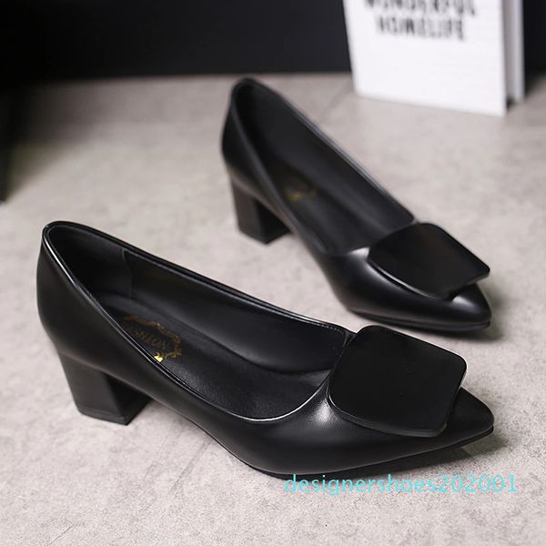 spring and winter solid color women shoes increased 3cm work shoes red pointed thick with high heels shoes d01, Black
spring and winter solid color women shoes increased 3cm work shoes red pointed thick with high heels shoes d01, Black