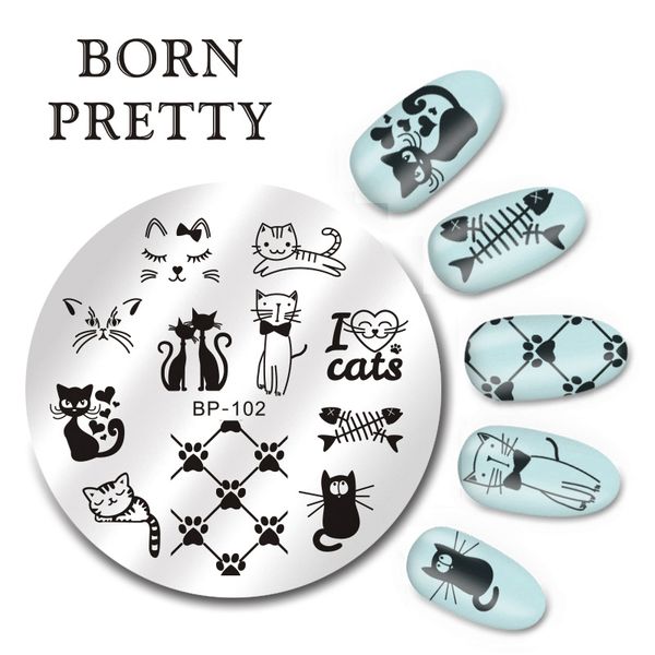 born pretty nail art stamp plate round lace arabesque leaf geometry snail flower design image stamping plate print nails 5.5cm, White
born pretty nail art stamp plate round lace arabesque leaf geometry snail flower design image stamping plate print nails 5.5cm, White
