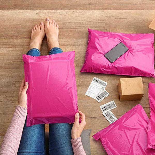 100pcs pink poly mailer self adhesive post mailing package mailer glue seal postal bag gift bags courier storage shipping bags onohr
100pcs pink poly mailer self adhesive post mailing package mailer glue seal postal bag gift bags courier storage shipping bags onohr