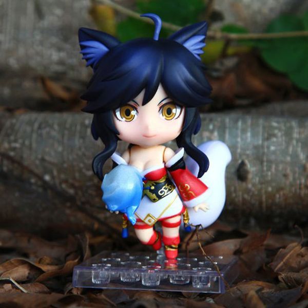 10cm anime lol 411 ahri nendoroid pvc action figure movable model doll collection toys kids christmas gifts t200117
10cm anime lol 411 ahri nendoroid pvc action figure movable model doll collection toys kids christmas gifts t200117