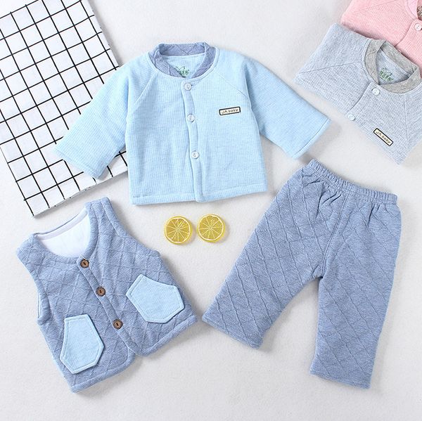 feerijt infant clothing cotton soft clothes for baby boys 0-1 year old newborn baby sets spring outfit 3 in 1 clothing set, White
feerijt infant clothing cotton soft clothes for baby boys 0-1 year old newborn baby sets spring outfit 3 in 1 clothing set, White