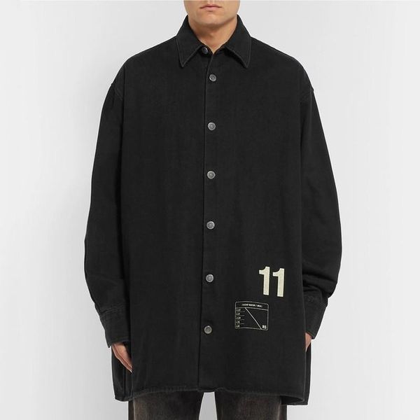 raf simons no.11 denim shirt couple men women fashion casual outwear street skateboard hip hop jacket oversize autumn winter hfymjk167, Black;brown
raf simons no.11 denim shirt couple men women fashion casual outwear street skateboard hip hop jacket oversize autumn winter hfymjk167, Black;brown