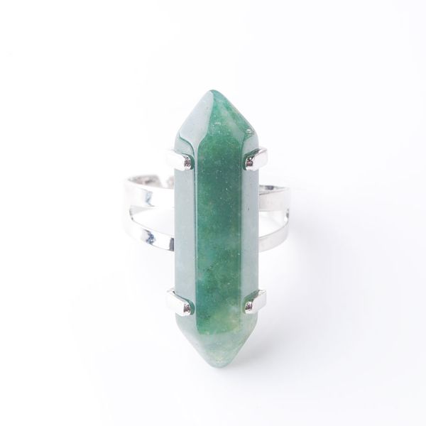 wojiaer natural algae agate hexagonal gem stones healing reiki chakra beads ring 20mm (0.8") adjustable 1pcs dx3035, Golden;silver
wojiaer natural algae agate hexagonal gem stones healing reiki chakra beads ring 20mm (0.8") adjustable 1pcs dx3035, Golden;silver