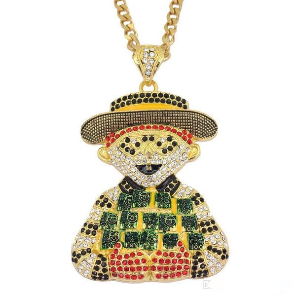 fashion iced out cartoon clown pendant necklace mens hip hop necklace jewelry 76cm gold cuban chain for men, Silver
fashion iced out cartoon clown pendant necklace mens hip hop necklace jewelry 76cm gold cuban chain for men, Silver