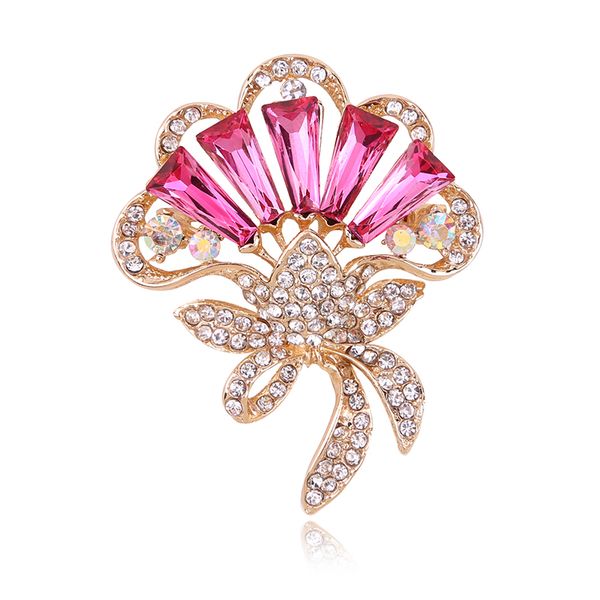 charming elegant vine plant branch multicolor flowers brooch gold tone micro pave and fan shaped floral vane pin bridal jewelry, Gray
charming elegant vine plant branch multicolor flowers brooch gold tone micro pave and fan shaped floral vane pin bridal jewelry, Gray
