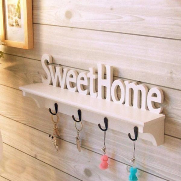 diy sweet home wall shelf coat rack white hollow partition wooden four hooks key holder wall decor hanging decoration
diy sweet home wall shelf coat rack white hollow partition wooden four hooks key holder wall decor hanging decoration