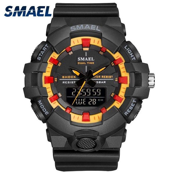 men watches waterproof 50m smael sport watch led clock men army watches alarm relogio montre 1642b digital wristwatches military, Slivery;brown
men watches waterproof 50m smael sport watch led clock men army watches alarm relogio montre 1642b digital wristwatches military, Slivery;brown