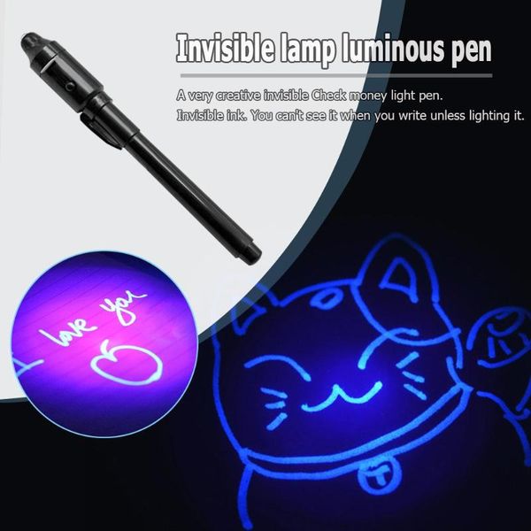 2 in 1 luminous light invisible ink pen uv check money kids drawing secret learning educational magic pens
2 in 1 luminous light invisible ink pen uv check money kids drawing secret learning educational magic pens