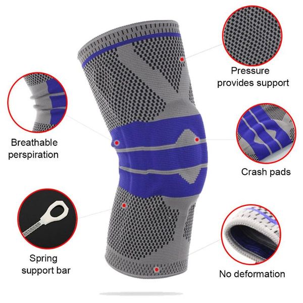 elbow & knee pads movement of the silica gel spring fixing knitted running fitness basketball mountaineering sports safety, Black;gray
elbow & knee pads movement of the silica gel spring fixing knitted running fitness basketball mountaineering sports safety, Black;gray