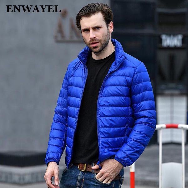 enwayel spring autumn thin 95% white duck down jacket men casual ultralight male feather jackets coat ultra light lightweight, Black
enwayel spring autumn thin 95% white duck down jacket men casual ultralight male feather jackets coat ultra light lightweight, Black