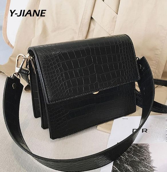 woman shoulder bag black solid strap leather bag 2020 crossbody casual female bolsa feminina#g3
woman shoulder bag black solid strap leather bag 2020 crossbody casual female bolsa feminina#g3