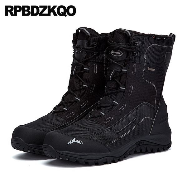 black luxury waterproof british style italian canvas snow high sole mid calf hiking thick soled shoes winter men boots with fur
black luxury waterproof british style italian canvas snow high sole mid calf hiking thick soled shoes winter men boots with fur