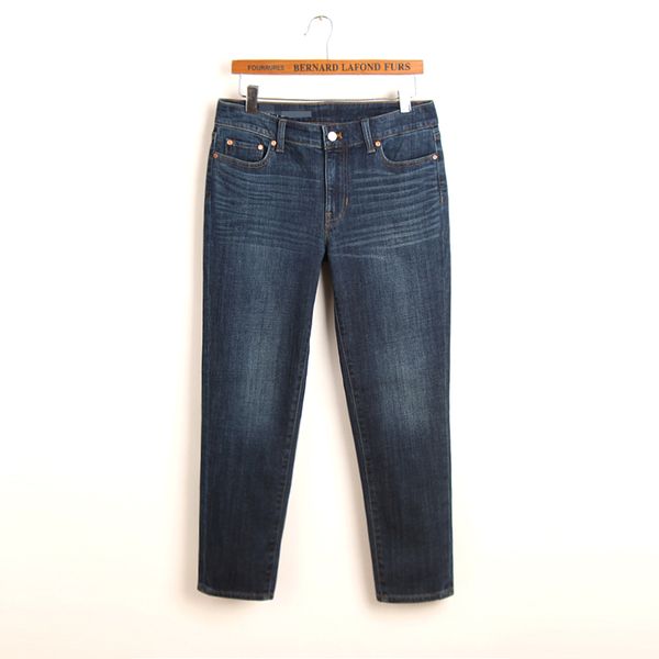 high waist spring women fashion straight style water wash ankle length casual jeans female trendy vintage plus size denim bottom, Blue
high waist spring women fashion straight style water wash ankle length casual jeans female trendy vintage plus size denim bottom, Blue