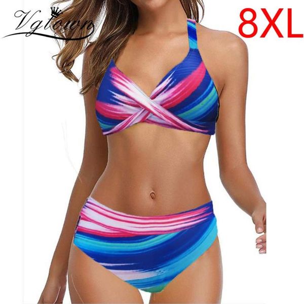 plus size 8xl womens padded push-up bra tankini bikini set 2020 swimsuit colorful strip bathing suit swimwear two pieces halter
plus size 8xl womens padded push-up bra tankini bikini set 2020 swimsuit colorful strip bathing suit swimwear two pieces halter