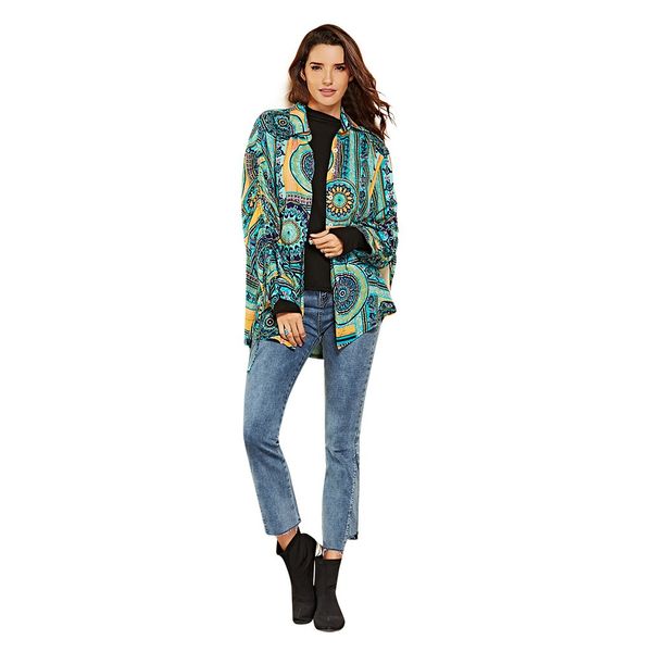 2019 autumn spring women cardigan blouse long-sleeved geometric flower print ladies style cardigan coat #lr2, White
2019 autumn spring women cardigan blouse long-sleeved geometric flower print ladies style cardigan coat #lr2, White