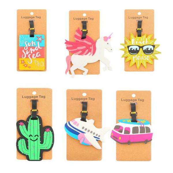 travel accessories creative luggage tag animal cartoon silica gel suitcase id addres holder, Black
travel accessories creative luggage tag animal cartoon silica gel suitcase id addres holder, Black