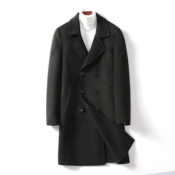 paulkonte winter new men's long coat fashion simple gentleman wild solid color comfortable warm men's jacket, Black
paulkonte winter new men's long coat fashion simple gentleman wild solid color comfortable warm men's jacket, Black