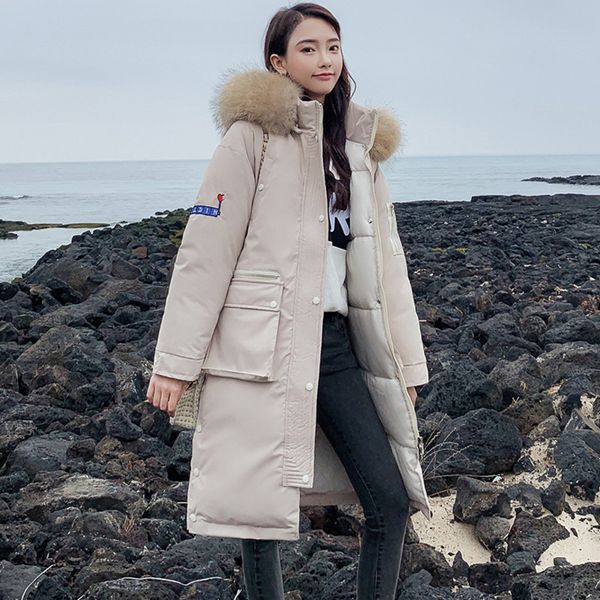 hooded womens parka winter long jacket women clothes parkas mujer 2019 new fur collar outerwear female coat plus size, Tan;black
hooded womens parka winter long jacket women clothes parkas mujer 2019 new fur collar outerwear female coat plus size, Tan;black