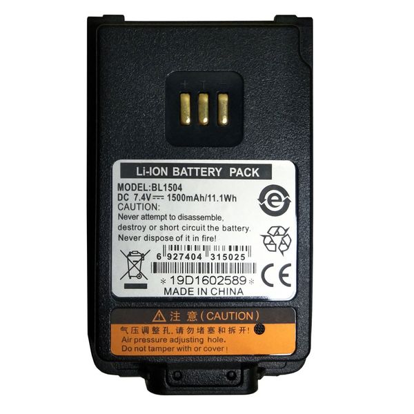 bl1504 1500mah li-ion battery for hyt hytera radio pd500 pd502 pd560 pd562 pd600 pd660 pd680 pd682 pd405 pd415 pd505 pd665 pd685
bl1504 1500mah li-ion battery for hyt hytera radio pd500 pd502 pd560 pd562 pd600 pd660 pd680 pd682 pd405 pd415 pd505 pd665 pd685