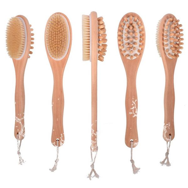 natural boar bristle wooden bath and body brush back brush with long handle exfoliate skin brushes kha244
natural boar bristle wooden bath and body brush back brush with long handle exfoliate skin brushes kha244