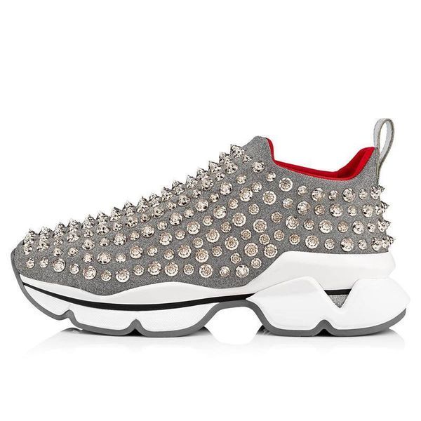 authentic spike sock shoes low cut spikes flats shoes red bottom for men and women leather sneakers party designer rubber shoes with box, Black
authentic spike sock shoes low cut spikes flats shoes red bottom for men and women leather sneakers party designer rubber shoes with box, Black