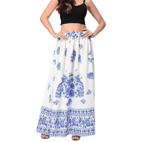 2019 women new fashion casual skirt women summer boho skirt beach floral holiday summer high waist long 40, Black
2019 women new fashion casual skirt women summer boho skirt beach floral holiday summer high waist long 40, Black