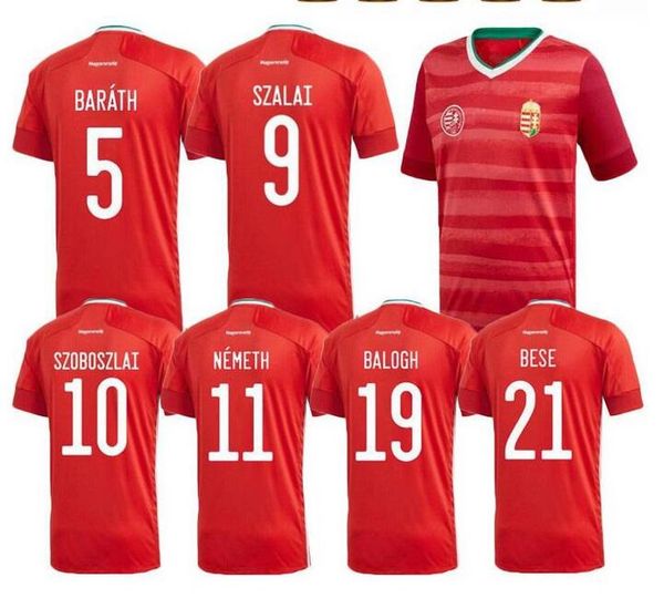 2019 hungary szoboszlai national team men soccer jerseys european cup willi orban balogh barath home red football shirts uniforms foci mez, Black;yellow
2019 hungary szoboszlai national team men soccer jerseys european cup willi orban balogh barath home red football shirts uniforms foci mez, Black;yellow