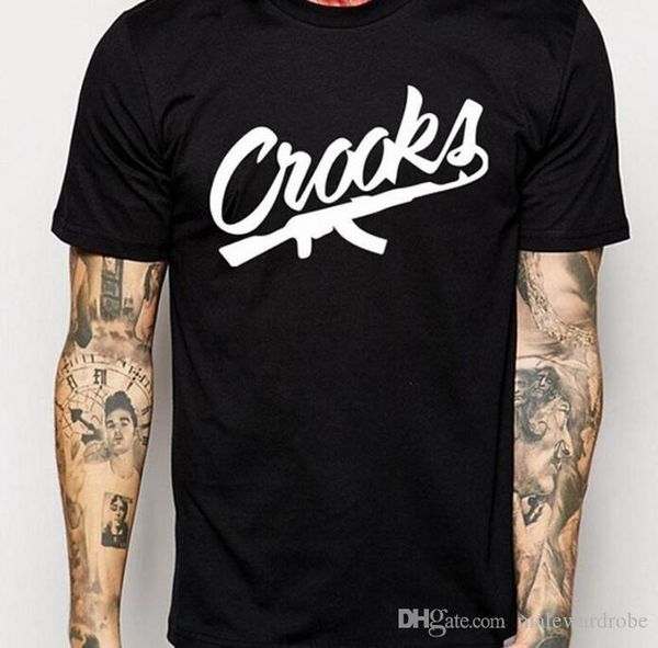 men crooks printed tshirts summer male fashion short sleeved cotton tees crooks and castles t shirts clothing for man casual wear, White;black
men crooks printed tshirts summer male fashion short sleeved cotton tees crooks and castles t shirts clothing for man casual wear, White;black