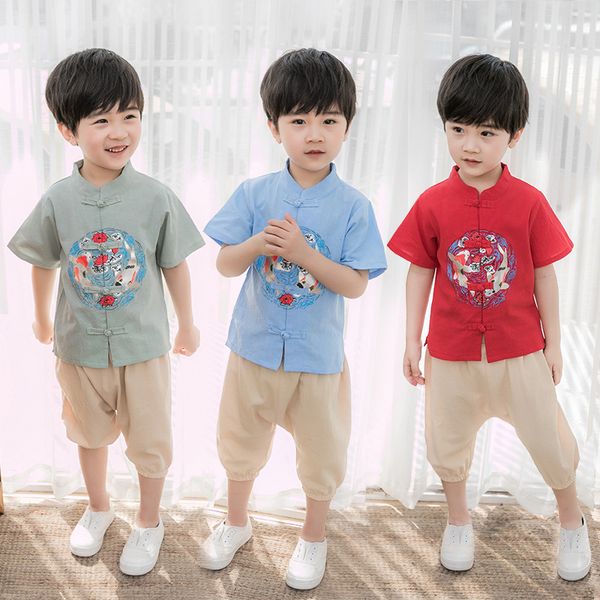 Children's performance costumes in the republic of China style boys and girls performance costumes kindergarten summer, White
Children's performance costumes in the republic of China style boys and girls performance costumes kindergarten summer, White
