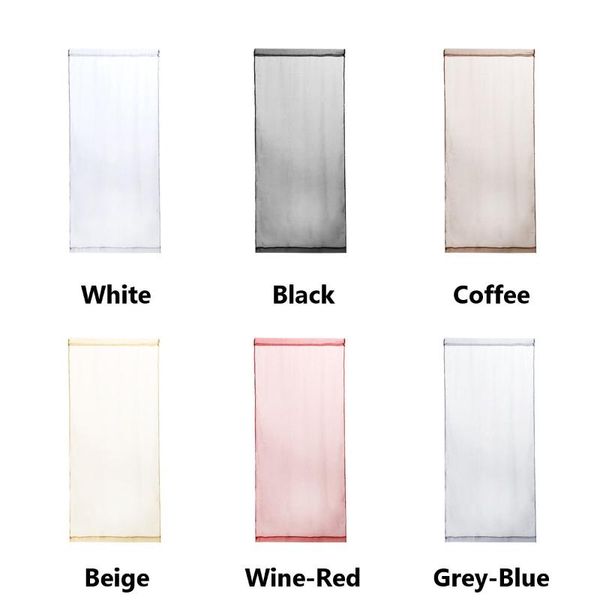 1 piece tulle curtains sheer valance transparent screen curtain home living room bedroom textile wedding decoration 100x270c
1 piece tulle curtains sheer valance transparent screen curtain home living room bedroom textile wedding decoration 100x270c