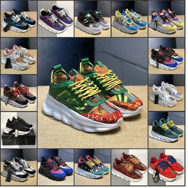 Chain reaction men luxury de igner hoe 2020 women ca ual medu a uede air black dre trainer fa hion zapatilla port neaker 36 45
Chain reaction men luxury de igner hoe 2020 women ca ual medu a uede air black dre trainer fa hion zapatilla port neaker 36 45