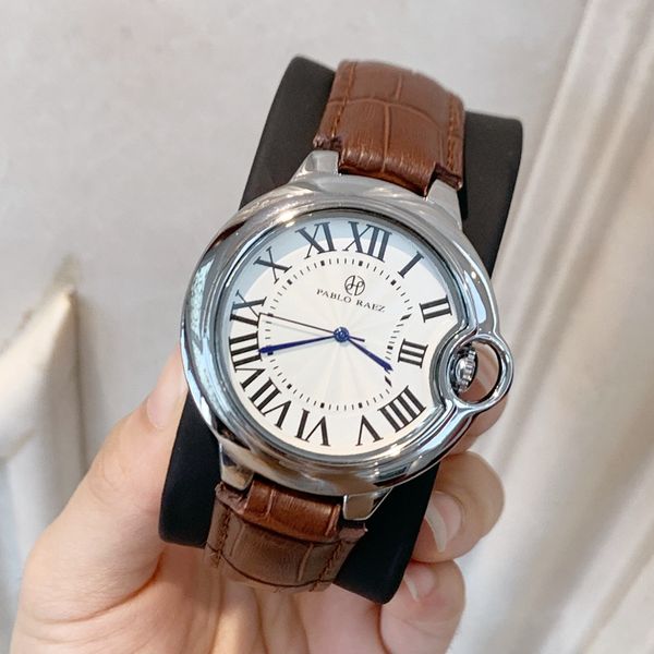 nice classic design leiseure mens women watches luxury leather blue quartz lovers wristwatch relogies fashion relojes balon high quality, Slivery;brown
nice classic design leiseure mens women watches luxury leather blue quartz lovers wristwatch relogies fashion relojes balon high quality, Slivery;brown