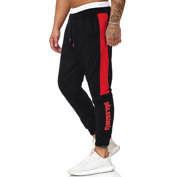 puimentiua 2019 men trousers full length casual fashion solid color splicing long slim pants streetwear joggers trousers homme, Black
puimentiua 2019 men trousers full length casual fashion solid color splicing long slim pants streetwear joggers trousers homme, Black