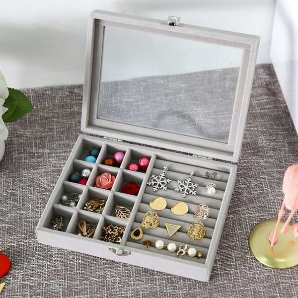 fashion velvet jewelry display holder earrings necklaces storage organizer new, Black;white
fashion velvet jewelry display holder earrings necklaces storage organizer new, Black;white