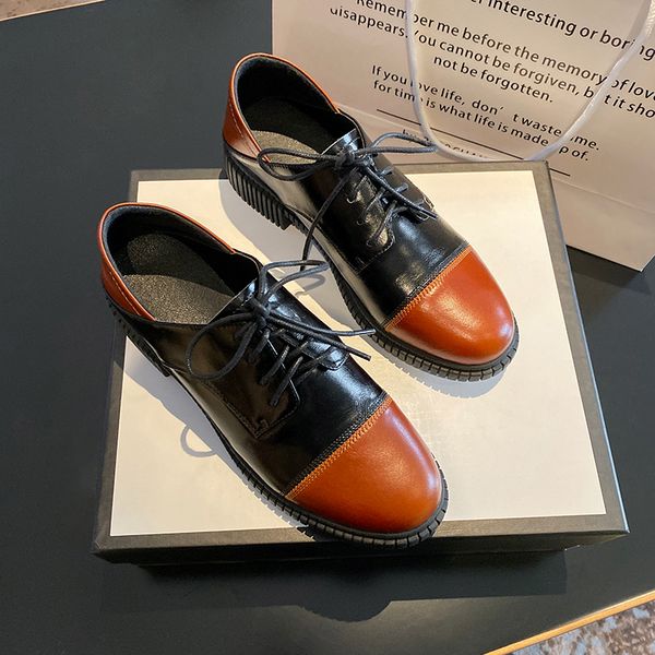 zapatos mujer new spring oxford shoes women's casual shoes genuine leather mixed color british style loafers chaussures femme, Black
zapatos mujer new spring oxford shoes women's casual shoes genuine leather mixed color british style loafers chaussures femme, Black