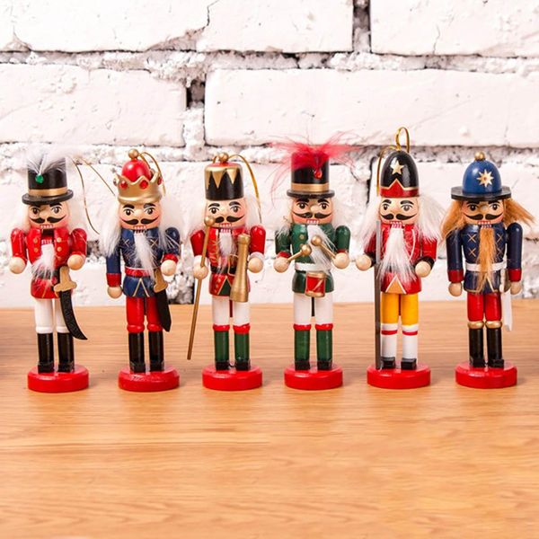 12cm 1/4/5/6pcs set wooden nutcracker doll puppet soldier shape decoration pendant new year christmas tree pendant ornaments
12cm 1/4/5/6pcs set wooden nutcracker doll puppet soldier shape decoration pendant new year christmas tree pendant ornaments