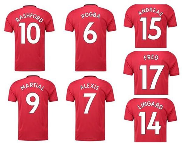 Thai Quality 19-20 Customized 6 Pogba 10 RASHFORD 17 Fred Soccer Jerseys Shirts,9 MARTIAL 14 Lingard 8 MATA 21 JAMES 5 Maguire custom wears
Thai Quality 19-20 Customized 6 Pogba 10 RASHFORD 17 Fred Soccer Jerseys Shirts,9 MARTIAL 14 Lingard 8 MATA 21 JAMES 5 Maguire custom wears