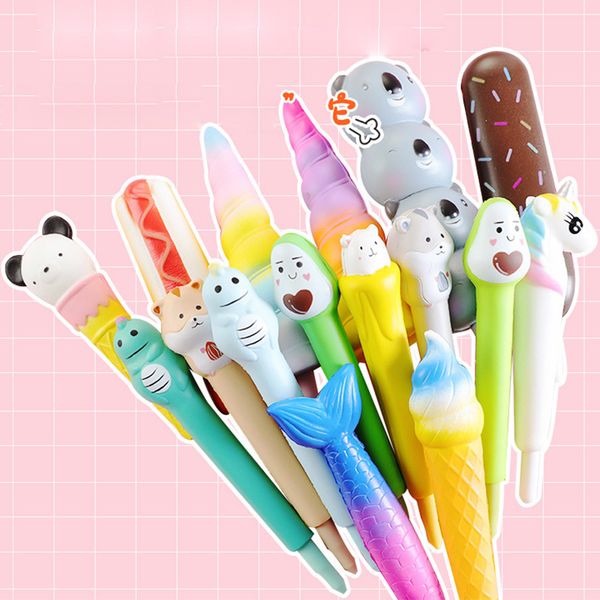 20 pcs/lot unicorn mermaid hamster avocado gel pen cute decompression neutral pen promotional gift stationery school supplies
20 pcs/lot unicorn mermaid hamster avocado gel pen cute decompression neutral pen promotional gift stationery school supplies